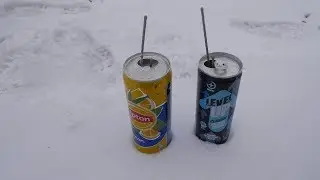 Smoke from aluminum can of nitre and sugar
