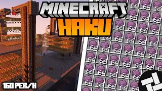 ДОЛГОЖДАННАЯ ФЕРМА ШАЛКЕРОВ! | HAKU - ПРИВАТНЫЙ сервер в Майнкрафте | 5 СЕРИЯ ВЫЖИВАНИЯ