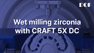 Wet Milling Zirconia with CRAFT 5X DC
