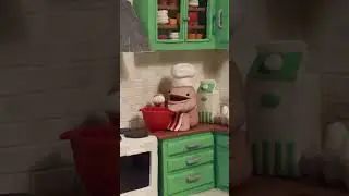 Clay boy is making me BREAKFAST 🥰🥞
