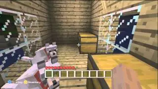 Let's Play Minecraft Xbox Edition #7 - Wolfgasm!