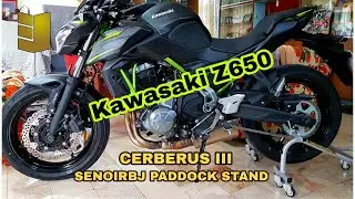 Cerberus III Model | Senoirbj Paddock Stand | Movable Paddock Stand | Kawasaki Z650