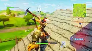 Fortnite battle royale vitória muito dificil no final da partida (GADOXA)