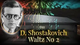 Dmitri Shostakovich - Waltz No. 2 | Piano Cover & 3D Piano Visualizer