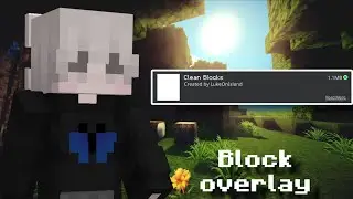 The BEST block overlay for MCPE 1.21+