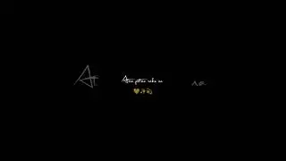 Sooraj Dooba Hai Black Screen Status / Lyrics Whatsapp Status /💛✨💫