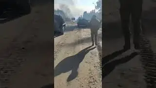 Бой с вражеской колонной