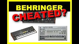 Synthesizers - Behringer Cheated