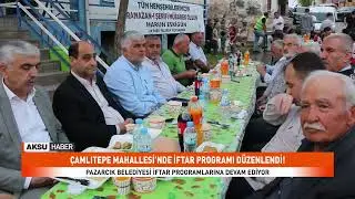 Çamlıtepe Mahallesi’nde İftar Programı Düzenlendi!