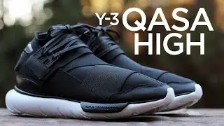 Closer Look: Y-3 Qasa High - Black/White