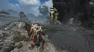 Как отдалить камеру в God Of War