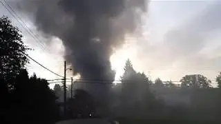 house fire Victoria BC Linwood ave