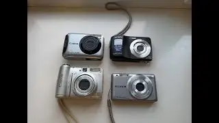 💥Canon PowerShot A490 | Sony Cyber-shot DSC-S3000 | Canon A580 Fujifilm FinePix JX520 digital camera