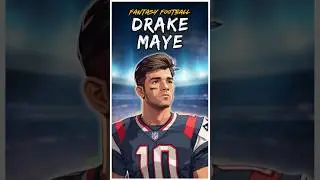 Drake Maye Has A PROBLEM | Fantasy Football 2024 | #nfl #patriots #football