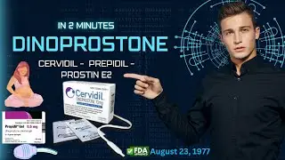 Dinoprostone - Cervidil; Prepidil; Prostin E2 - In 2 Minutes.
