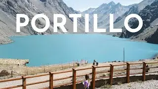 Laguna del Inca em PORTILLO | VLOG CHILE 4 🇨🇱