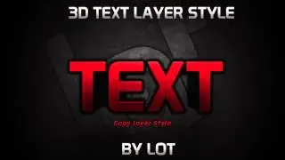 3D Layer Style PSD