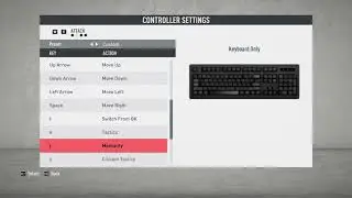 FIFA 20 Controls for PC Keyboard