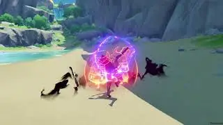 THOMA GAMEPLAY (Burst/Skill) PARTY COMBO | GENSHIN IMPACT 2.2 LEAKS