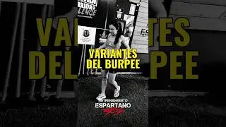 Variantes & Progresiones 📈 del Burpee, cortesía de nuestra #SpartanCoach Delfi 🏋🏻‍♀️