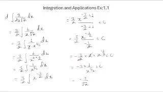 Integration 1