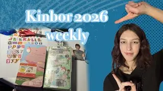Kinbor 2026 weekly | Как я вела предыдущий | Идеи оформления 