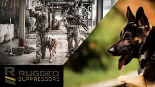 National Dog Day and Service Dog Month at Rugged Suppressors with Travis and Tye