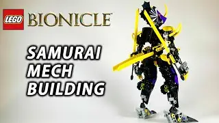 LEGO SAMURAI MECH building