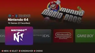 EmulationStation ES-DE  (Mundo Mario BROS) Android & Windows 32gb