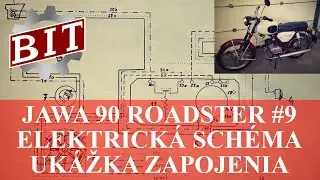 Jawa 90 Roadster #9 - Wiring Diagram