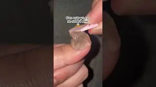Se me salió la uña😱😳 #nails #naildesign #nailhacks #naildesignathome #shorts