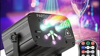 Laser Joguly Party Light IN ACTION Review