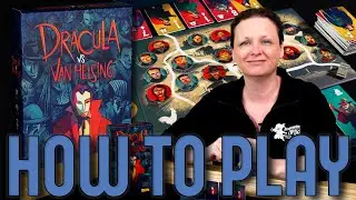 Dracula vs Van Helsing - How to Play - Boardgame Ninja - 5 minutes rule explainer - board game