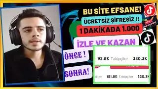 1 Dakikada 1.000 Takipçi Hilesi - Tiktok Takipçi Hilesi 2023