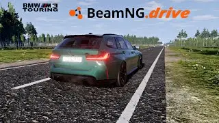 GAMEPLAY beamNGdrive BMW M3 Competition Touring