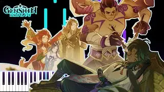 Only Old Memories Remain - Genshin Impact Story Teaser | [Piano Cover] (Synthesia)「ピアノ」