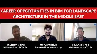Career Opportunities in BIM for Landscape Architecture in the Middle East
