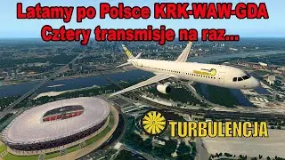 Spontanicznie live, cztery transmisje LIVE na raz. KRK-WAW-GDA