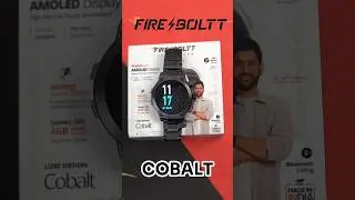 Fire-Boltt Cobalt Smartwatch with 4GB Storage, Motion Sensor Gaming & More 🔥🔥