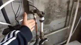 DIY air-to-water heat pump with tank. Dnipropetrovsk