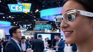 CES 2026: LEION Hey2 AR Glasses Translate Conversations Live