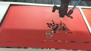 Produção de corte a laser em Papel Couché 11