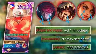 GOODBYE META HEROES!!! THIS NEW THAMUZ BUILD WILL MAKE THESE META HEROES CRY IN RANK GAME 💀 | MLBB