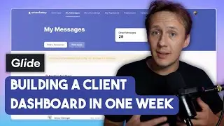 Building a customer dashboard for my marketplace with Glide