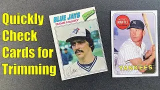 Quickly Assess Cards for Trimming or Fakes at Card Shows or LCS