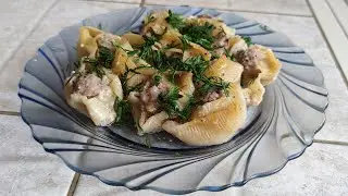 Фаршированные макароны