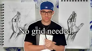 How I Draw Accurate Proportions Without a Grid