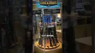 Walmart promocionó arm*s para la vuelta a clases 🎒✏️