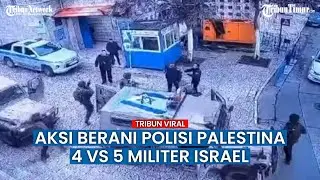 Pasukan IDF dan Anggota Kepolisian Palestina Terlibat Cekcok di Betlehem