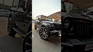 New black thar WhatsApp status video 😈 | #shorts #viral #thar #trending